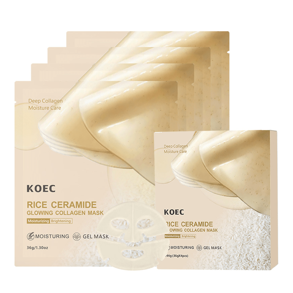 Luxury Glow Skincare - Ночная коллагеновая маска Rice 70 Glow
