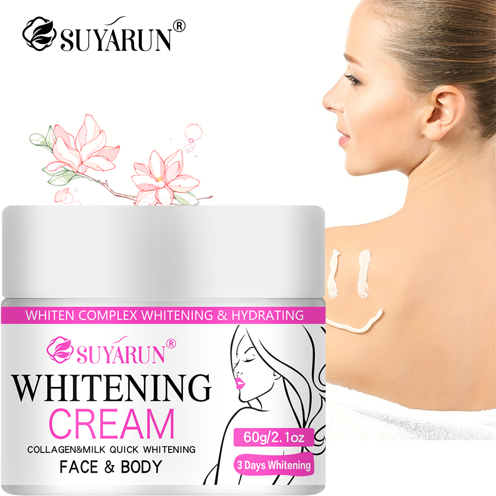 Luxury Glow Skincare - SUYARUN Рождественский подарок Осветляющий крем-отбеливающий увлажняющий