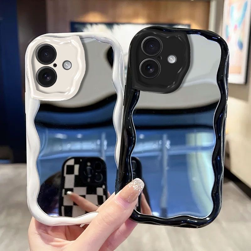 Luxury Skincare Accessories - Роскошный чехол-зеркало для iPhone 17 Air