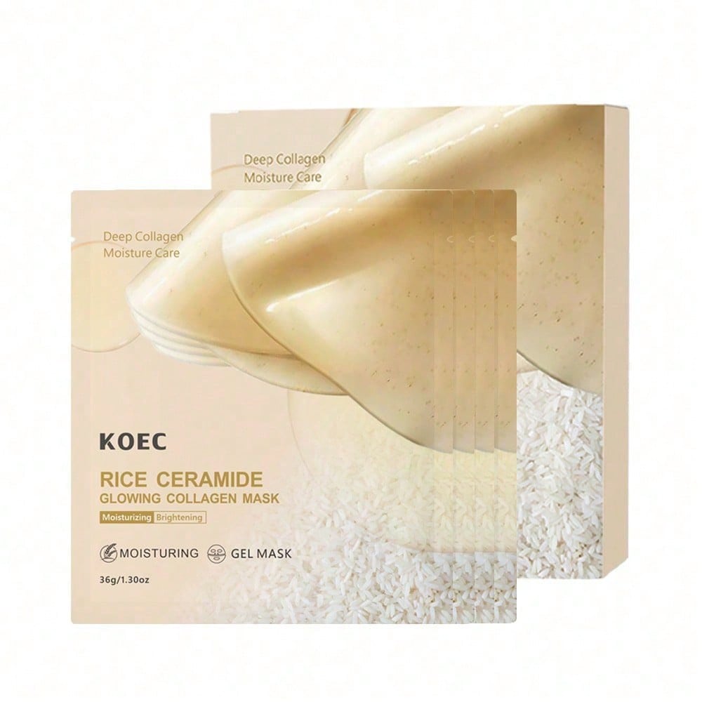 Ночная коллагеновая маска Rice – обзор и цена Luxury Glow Skincare