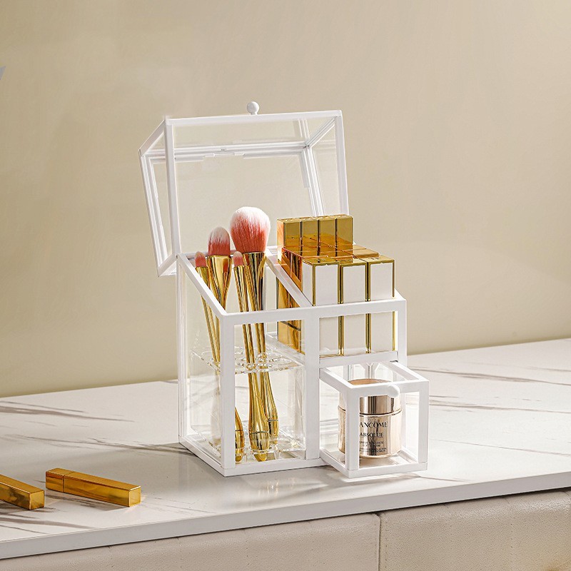 Стеклянный органайзер для маки – обзор и цена Luxury Skincare And Makeup Brands